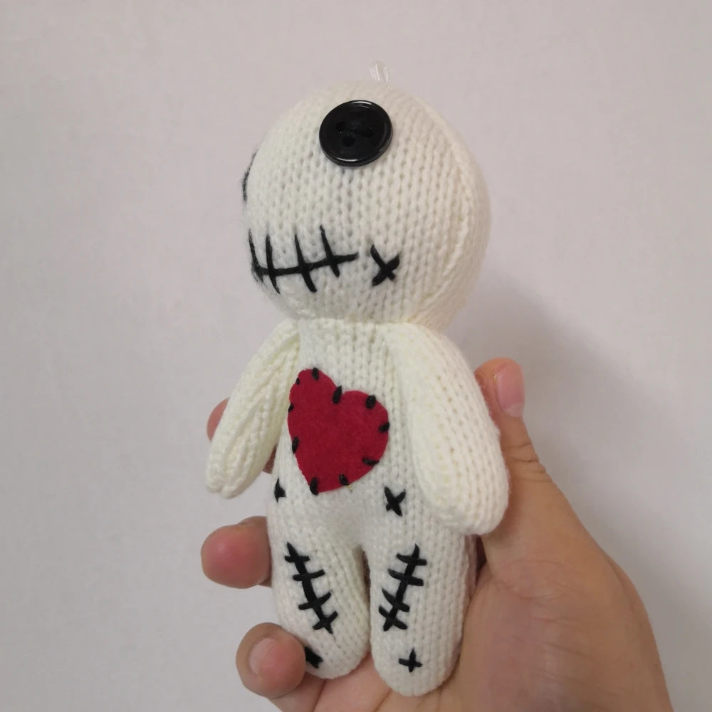 Revenge Voodoo Dolls Halloween Stuffed Toy Gift Christmas DIY Set Knitting Pattern Accessor Plush Horror Ghost Doll Ornaments