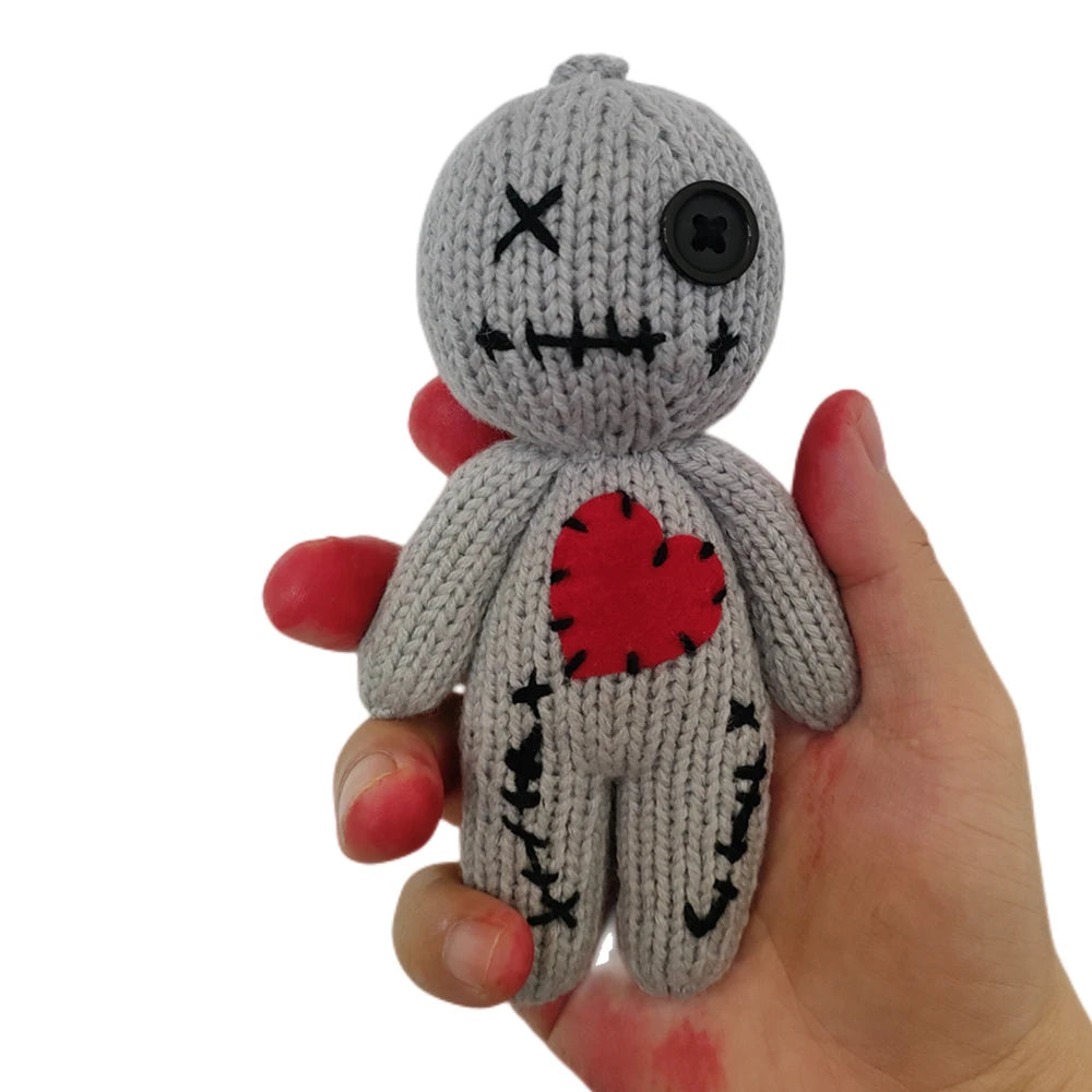 Voodoo Dolls Squishy Ghost Dolls Creepy Soft Slow Rising Horror Dolls Str Ghost String Plush Pin Needle Holder Horror Christmas