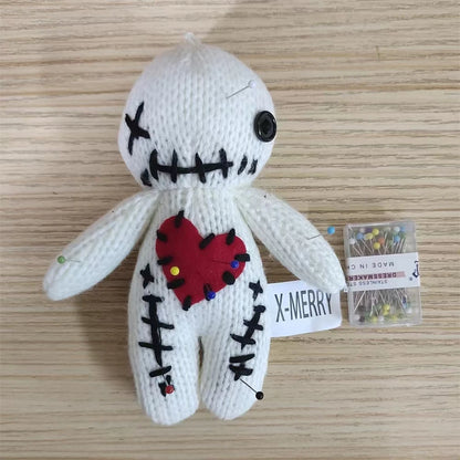 Revenge Voodoo Dolls Halloween Stuffed Toy Gift Christmas DIY Set Knitting Pattern Accessor Plush Horror Ghost Doll Ornaments